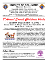 2019 December Newsletter