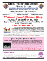 2020 December Newsletter