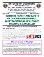 2021 March Newsletter